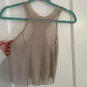 Free People Movement sheet cropped mauve razorback